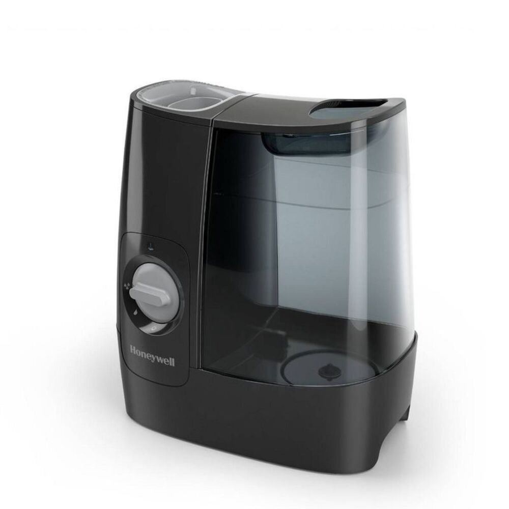 Honeywell -  HWM845 Warm Mist Humidifier with Essenti Black